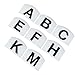 Fuhiueos Wall Mount Dressage Letters Arenas Markers Arenas Dressage Letters for Equestrians Athletes and Event Includes Letters