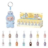 POP MART The Monster PIN for Love Series - Vinyl Plush Pendant Blind Box (A-M), Labubu Collectible Toys, Holiday Birthday Gifts for Girls and Boys, Whole Set