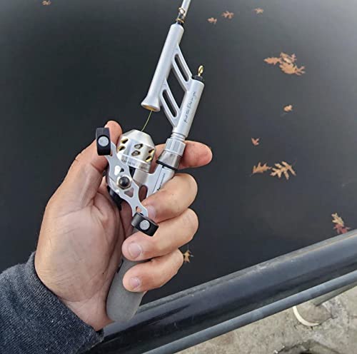 Tiny Spincast Fidget Novelty Reel by ProFISHiency | Mini Pocket Combo, Collapsible to 14