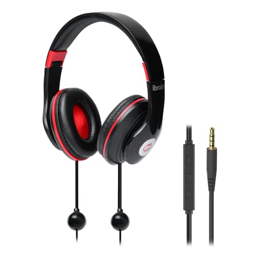 ibrain Air Tube Headset with Microphone & Volume Control