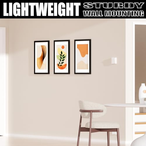 A3 Picture Frame, 2 Pack 29.7x42cm Photo Frames with A4 Mount, Black A3 Poster Frame with Safe Perspex Front - Image 3