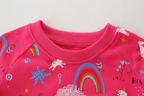 Image of Hongshilian Unisex Kids Cute Cartoon Cotton Sweater Shirt