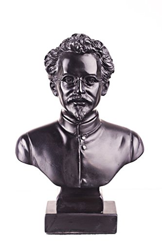 Busto de León Trotski de piedra 16 cm estatua soviética danila-souvenirs 2