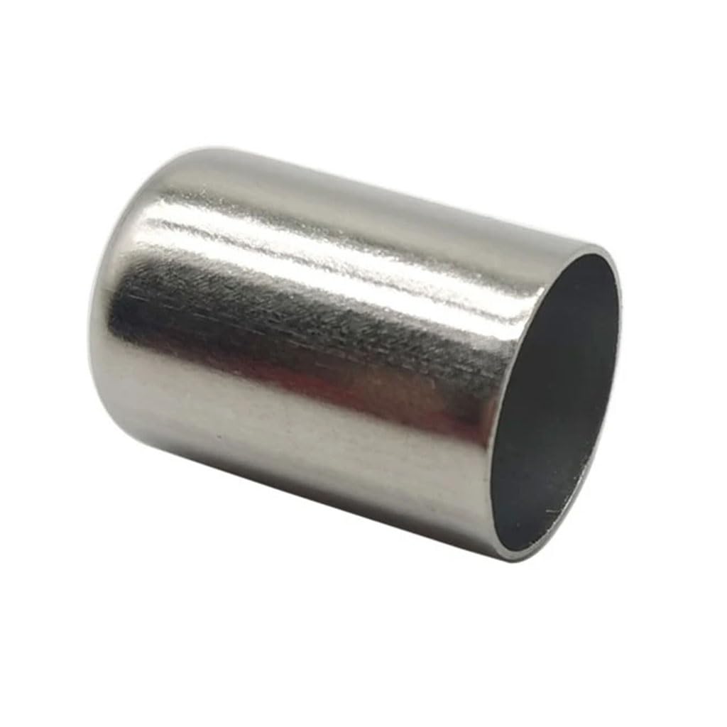 Conectores de tuberías, accesorios de plomería, paquete de 50 piezas, conector de escape de tubería de acero inoxidable de 11,5 mm a 20 mm, herramientas de engarce de mangueras de alta presión(15mm)