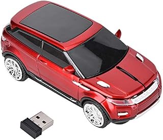 Bewinner USB Optical Mouse Wireless Optical Mouse 3D for Range Rover Car-Shaped Computer
