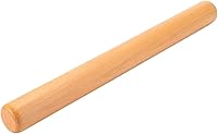Vista 8 de Rodillo francés clásico de madera de bambú para hornear pizza pastel galleta, 13 pulgadas