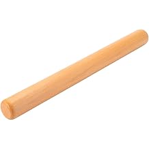 Rolling Pin for Baking Wood Rolling Pins 15.8-inch Dough Roller, Non-stick Pastry Dough Roller without HandlesPerfect Gifts for Bakers
