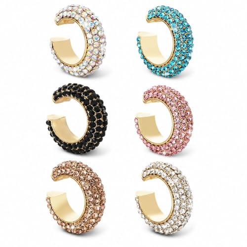 Image of Ear Cuff Set Non Piercing Stackable Clip On Earrings