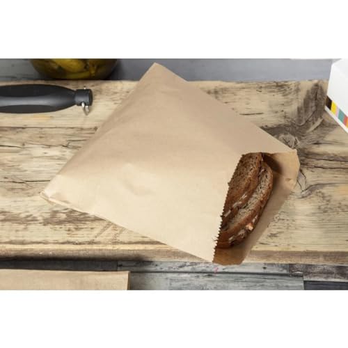 Bolsas para sándwiches Vegware de papel compostable para catering y hostelería (1000 u.) 4