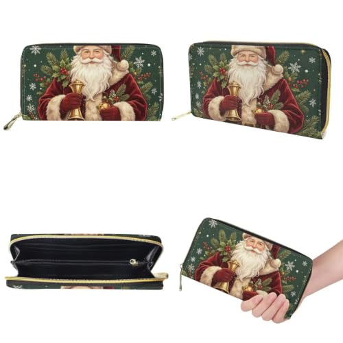 Image of HUGS IDEA Leather Purses and Handbag for Women Bucket Bag with Wrist Wallet 2 Packs