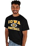 Blue 84 Men's Iowa Hawkeyes Team Logo T Shirt Team Color, Team Color, XX-Large