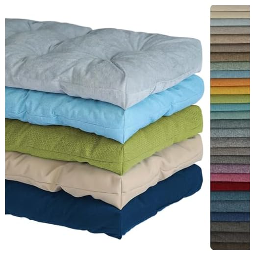 AERTMS Custom Bench Cushion - 10cm Thick Indoor/Outdoor Seat Pad for Window, Garden, Patio - Multiple Fabrics Optional