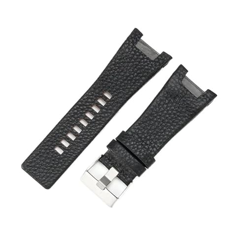 Bracelet de montre en cuir véritable look urbain pour montre Diesel DZ1273 et DZ4246