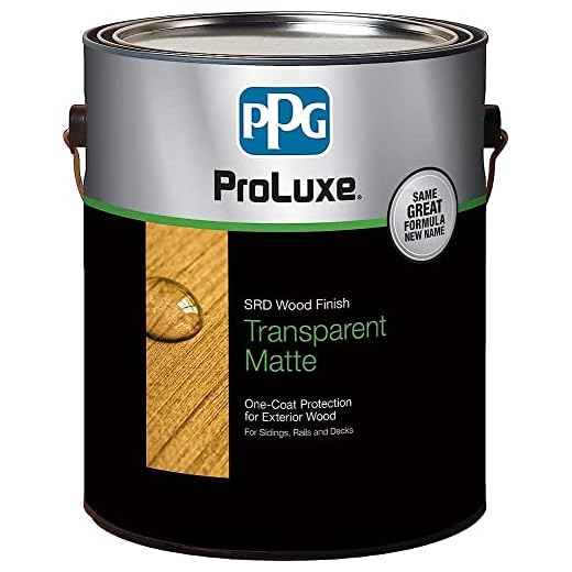 PPG ProLuxe Exterior Wood Finish - Cedar