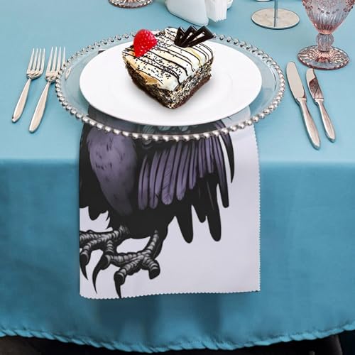 Servilletas de Tela Cuadradas con Estampado Floral miniatura 4
