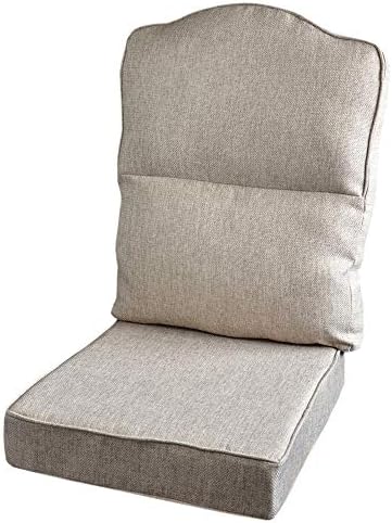 Gilda Replacement Conservatory Cane Furniture DELUXE PIPED - HUMP TOP CHAIR/SOFA/SUITE CUSHIONS (Including Covers and Fillings) for Conservatory Furniture-Wicker,Rattan (Poppy Peach)