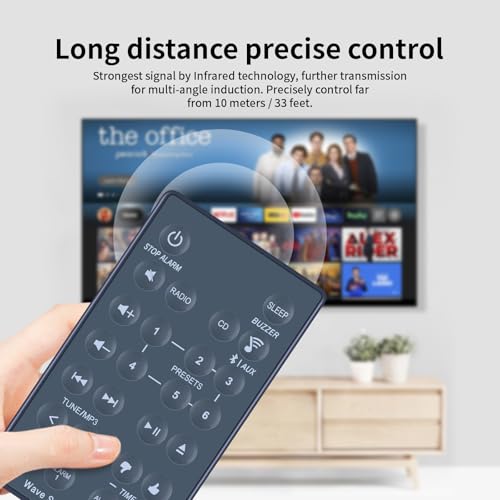 PZL New Replacement Remote Control for Bose Wave Radio System Series IV 417788-WMS 417788-WR