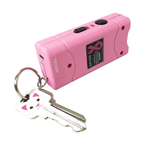 Smack 16,000,000 Key Chain Stun Gun - Pink #TOP4
