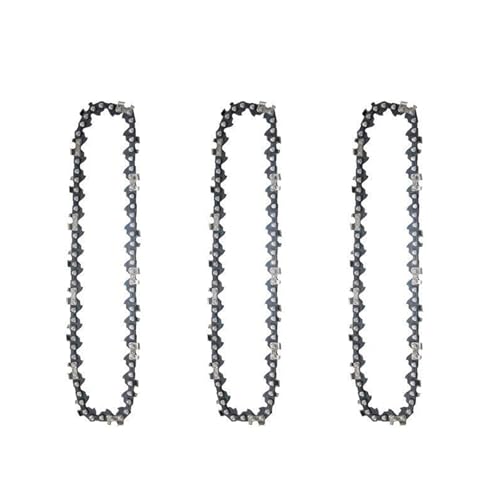 CBMZHF Juego de 3 piezas, motosierra, 6 pulgadas, 37 eslabones de cadena, 18 herramientas de corte