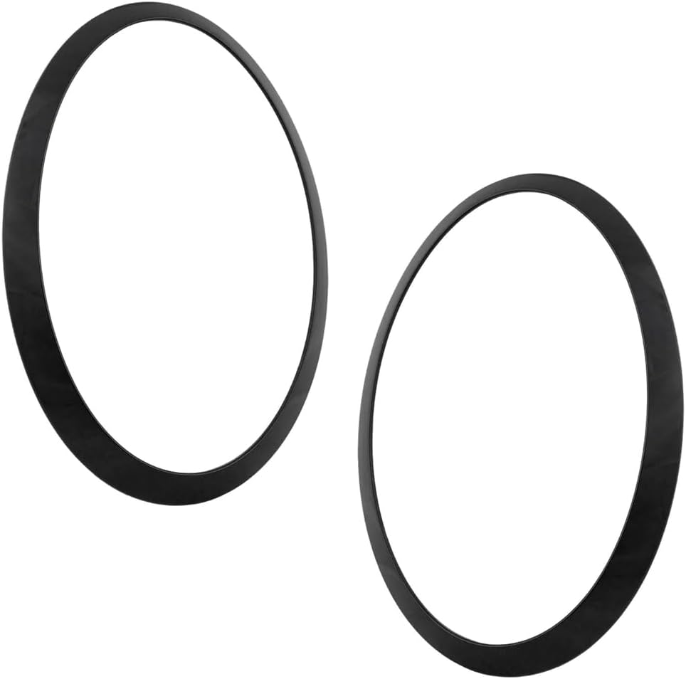 Rareelectrical New Pair Of Headlight Bezel Compatible With Mini Cooper Base Cooper John Cooper Works Gp 2014-2023 By Mc2506104 Mc2507104 51137449209 51137449210