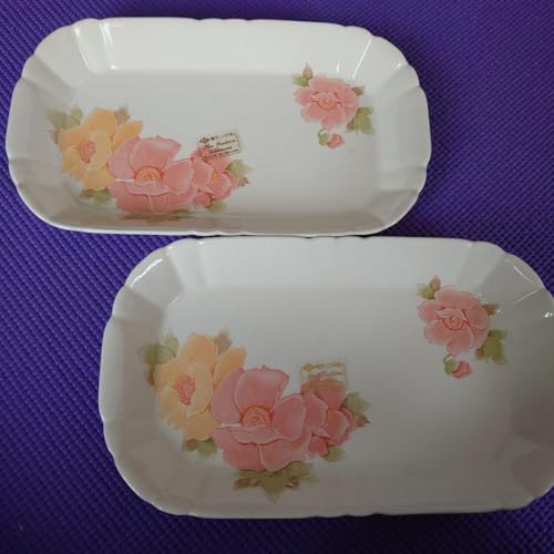 ケーキ皿2枚 RichardGinoriフローラローズブーケアンティーク