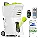 PUSUN PT-SAMRT-Professional Tennis Ball Machine with App Control - 100+ Ball Capacity - 12 Training Modes - 4-6 Hours Battery Life (White)