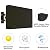 MENKOW Outdoor Waterproof TV Cover for 50-55 inch Flat Screen TV, 600D Heavy Duty Screen Protector, Size 47.5''W x 30''H x 5.5''D (50-55 inches)