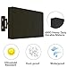 MENKOW Outdoor Waterproof TV Cover for 55 to 58 inches Flat Screen TV, 600D Heavy Duty Screen Protector, Size 53'' W x 34.5'' H x 5'' D