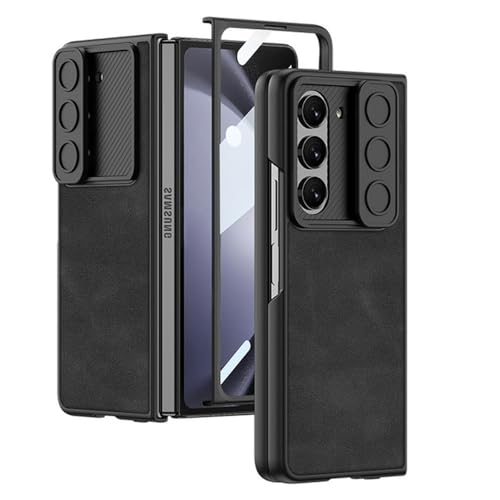 Coque rigide Samsung Fold 6 avec verre trempé intégré et étui caméra ultra robuste