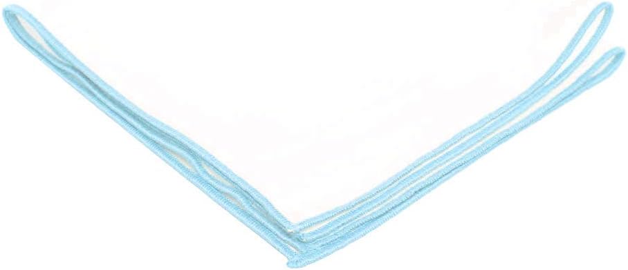 Flairs New York Gentleman's Essentials Weekend Casual White Pocket Square