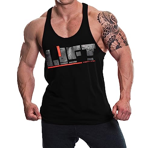 Image of THE BLAZZE Men's Cotton Sleeveless Tank Tops Gym Vest for Mens