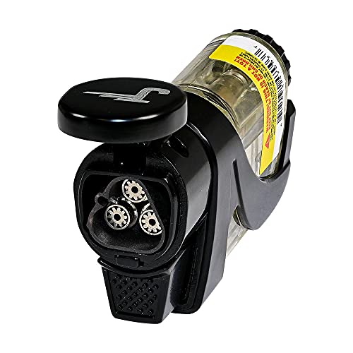 Jetline Phantom Encendedor de Mecha Triple Llama Negro miniatura 2
