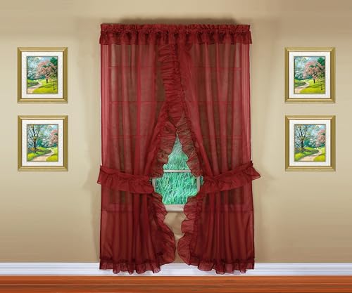 Today's Curtain, Emelia Priscilla Sheer Pair 60
