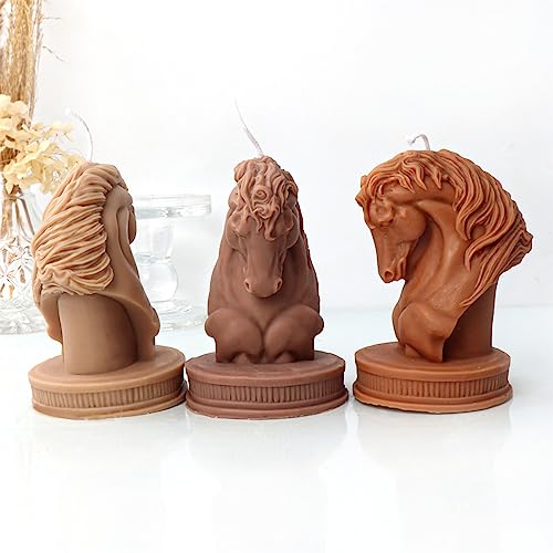 Moule en silicone en forme de tête de cheval gâteaux et glaçons - 3