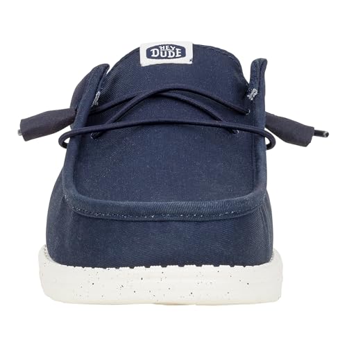 Image of HEYDUDE Men's Wally Slip Stretch Canvas | Men's Shoes | Men Slip-on Loafers | Comfortable & Light-Weight