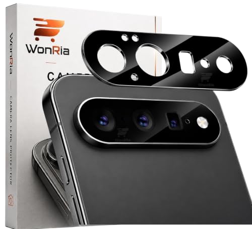 Image of WonRia Pack 1- Back Camera Glass Protector for Pixel 11 5G Camera Lens Protector | 9H Tempered Glass | Ultra HD | Ultra Slim - Black