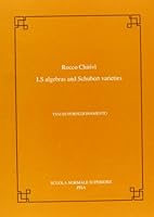 Ls Algebras and Schubert Varieties 8876422870 Book Cover