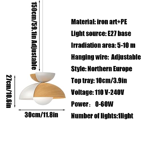 Suspension moderne industrielle E27 métal luminaire cocooning