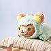 Rilakkuma San-X Original Plays with Dino Laydown Series Plush - Soft Green - 15-inch Plush