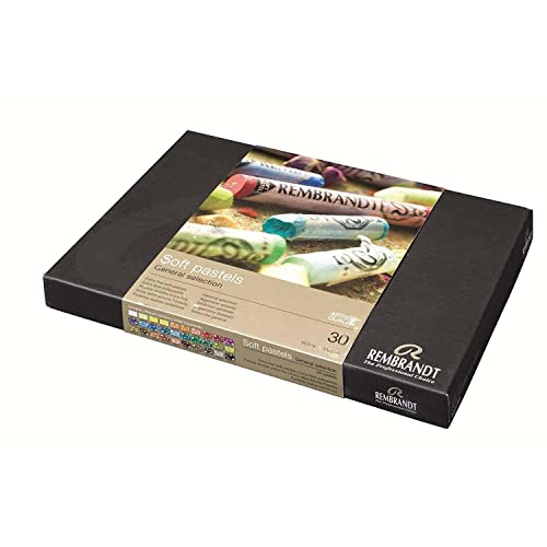 Rembrandt   Colores Pastel   Suaves y extra finos   Caja con 30 colores