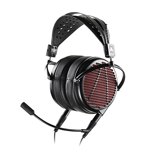 Audeze LCD-GX Audiophile Over-Ear Gaming Headset, Black, with case