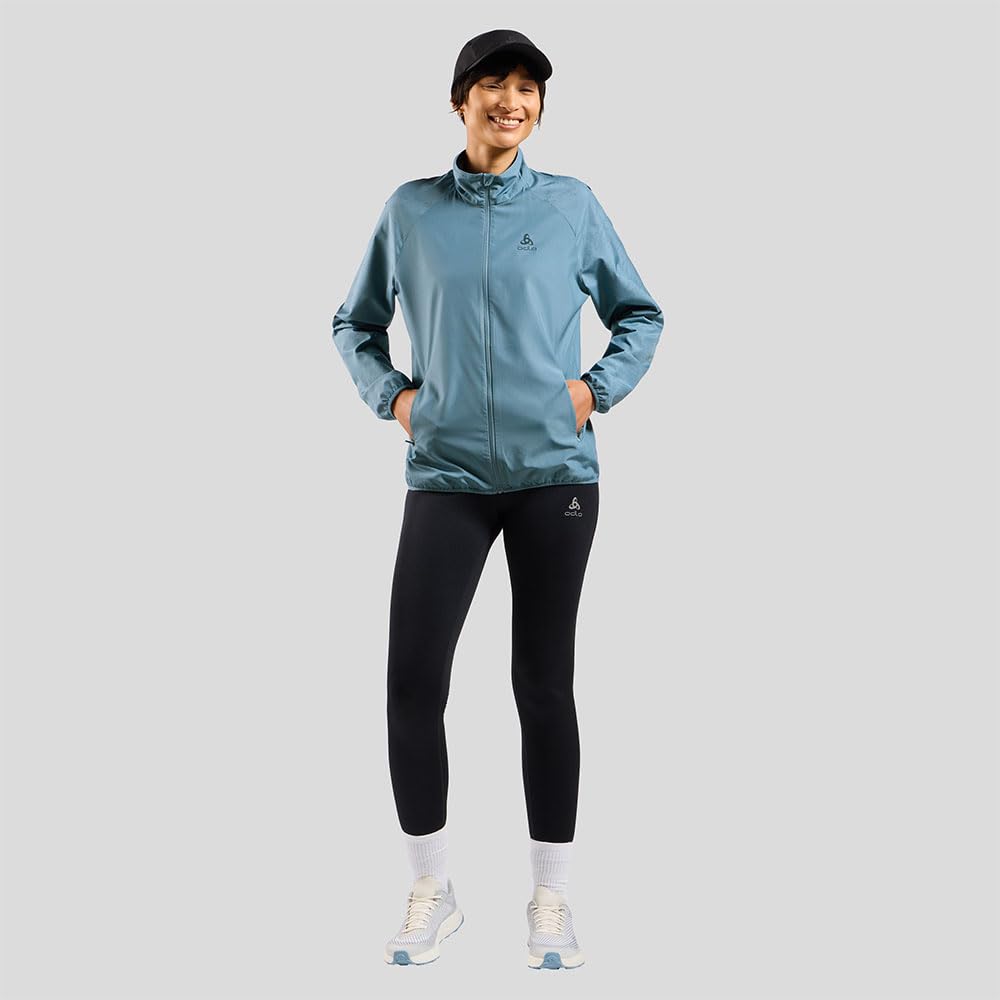 Odlo Damen Essential Light Reflective_314121 Laufjacke (1er Pack)