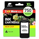 COLORETTO 560XL Cartucce per Canon PG-560 XL TS7450A TS5350i TS7451 Nero