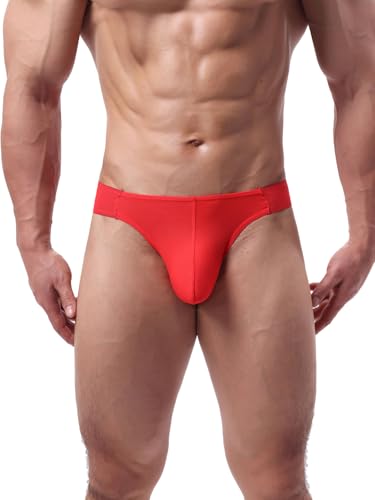 Summer Code Mens Thong G-String Underwear Stretchy Airy Under Panties Male Solid Bikini T Back Pants2