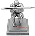 JM-capricorns Executive Knight Pen Holder,He also comes with a pen(Does not contain glue)