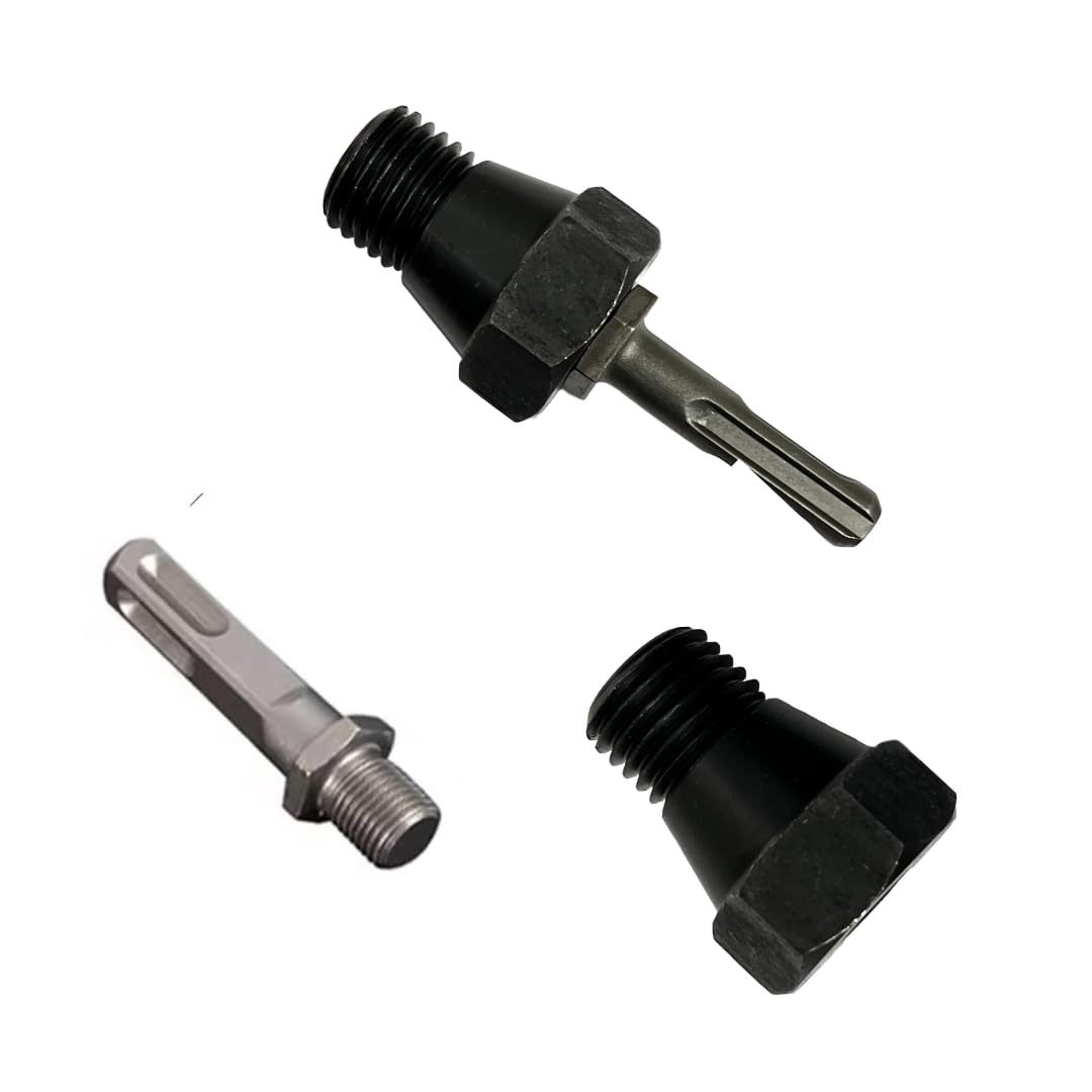 SVH Rotary Hammer to Core Cutter Adapter (M22 Thread) with SDS Plus Shank Adapter-image-9