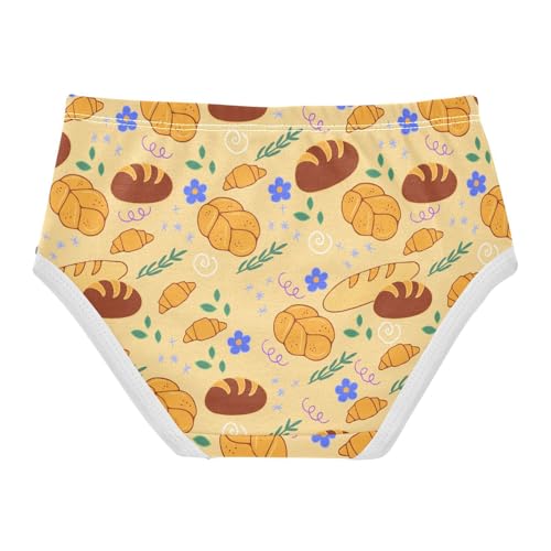 Little Girl Underwear Toddler Panties Kids Undies Bakery Flowers Soft Cotton Briefs 2T-8Y2