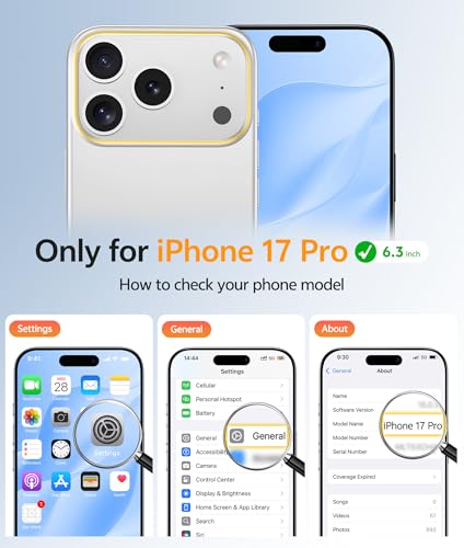 Image of FNTCASE for iPhone 17 Pro Case: [Compatible with Magsafe] Translucent Matte Cases with [Full Camera Protection] [Screen Protector] Military Grade Shockproof Protective Phone Cover - Light Purple