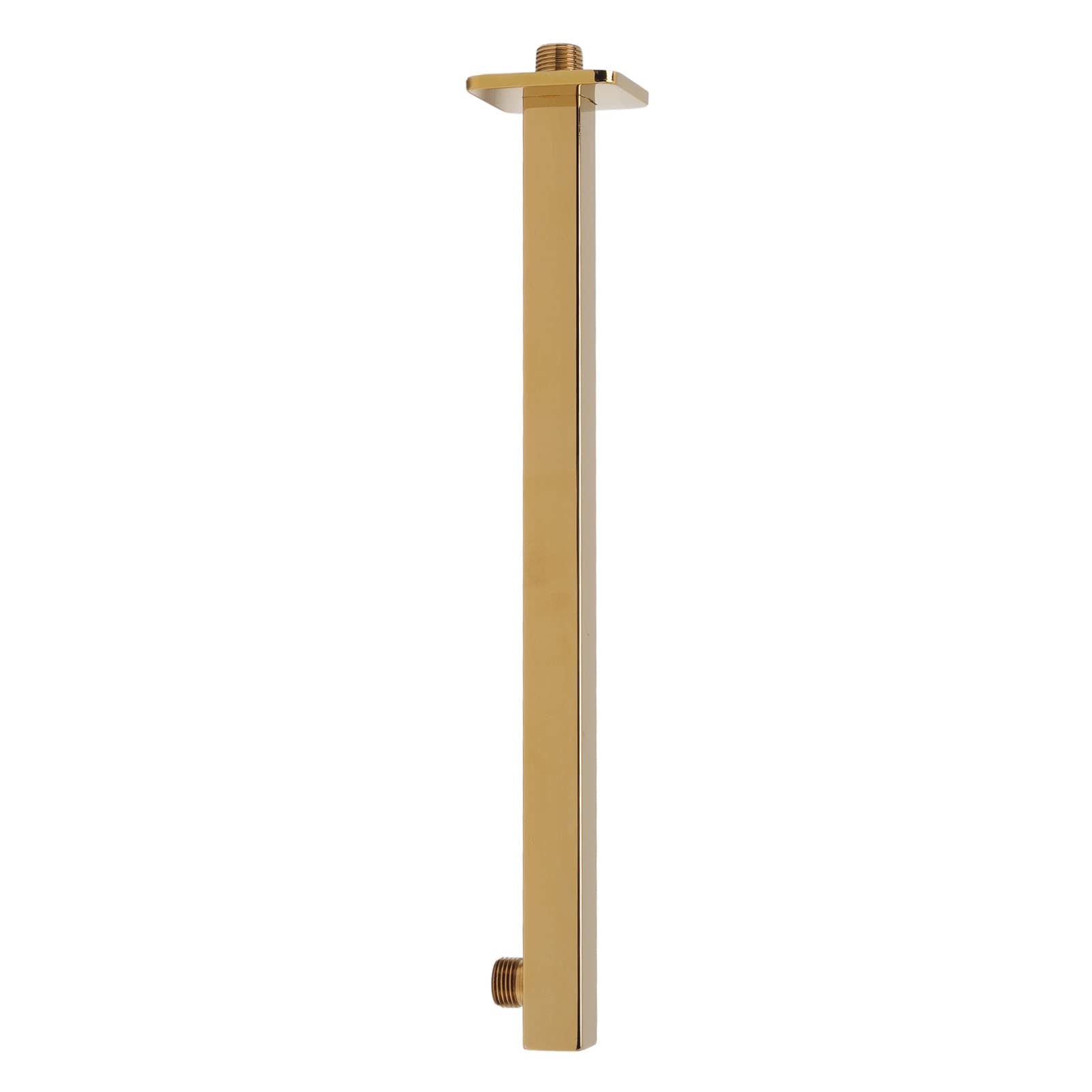 YWBL-WH Brazo de Ducha Extensor Acero Inoxidable 360° Ajustable con Cabezal de Ducha Montado en Pared para Baño Moderno