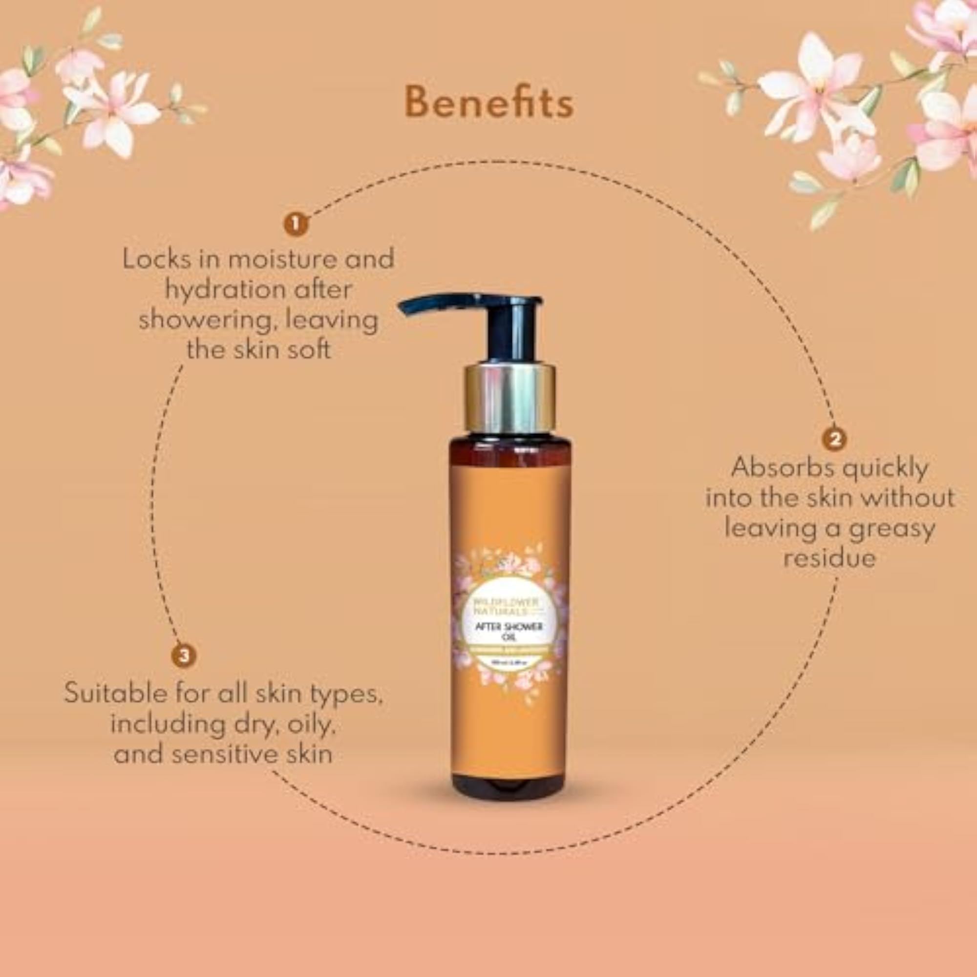 After Shower Oil with Lavender and Mandarin